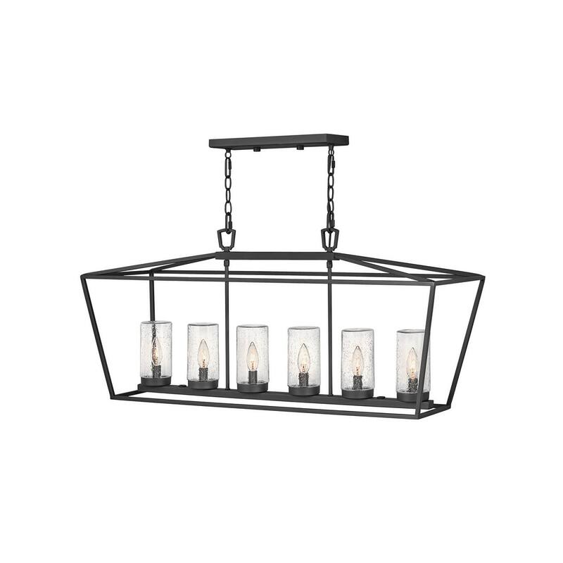 Hinkley Lighting Alford Place 120v 6 Light 40" Wide Open Air Linear