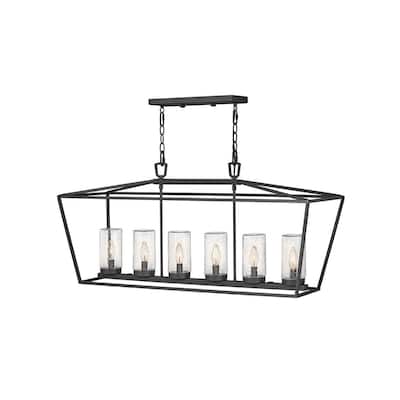 Hinkley Lighting Alford Place 120v 6 Light 40" Wide Open Air Linear