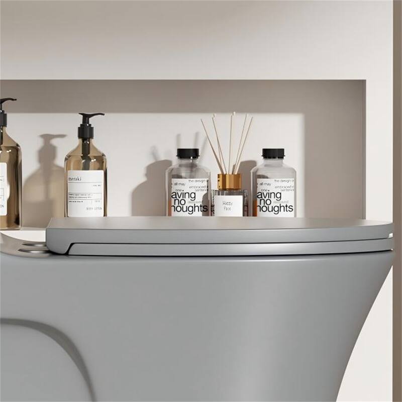 Only Toilet Seat Cover, Light Gray