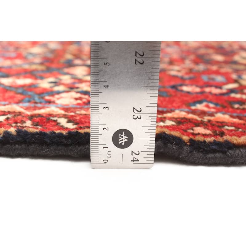 ECARPETGALLERY Hand-knotted Andelz Red Wool Rug - 2'11 x 16'6