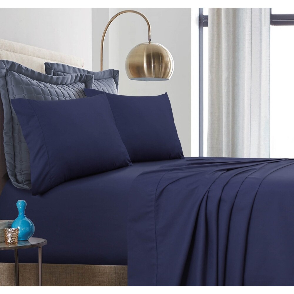 Navy blue online king size pillowcases