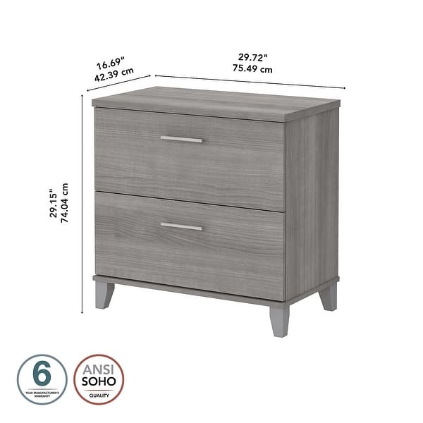 dimension image slide 8 of 8, Lateral File Cabinet - 29.72"L x 16.69"W x 29.15"H - 29.72"L x 16.69"W x 29.15"H - 29.72"L x 16.69"W x 29.15"H