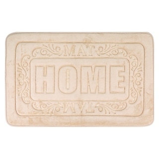 Memory Foam Bath Mat, Soft Non Slip and Absorbent Bathroom Rug, Comfortable, Thick Carpet for Floor, Tub and Shower