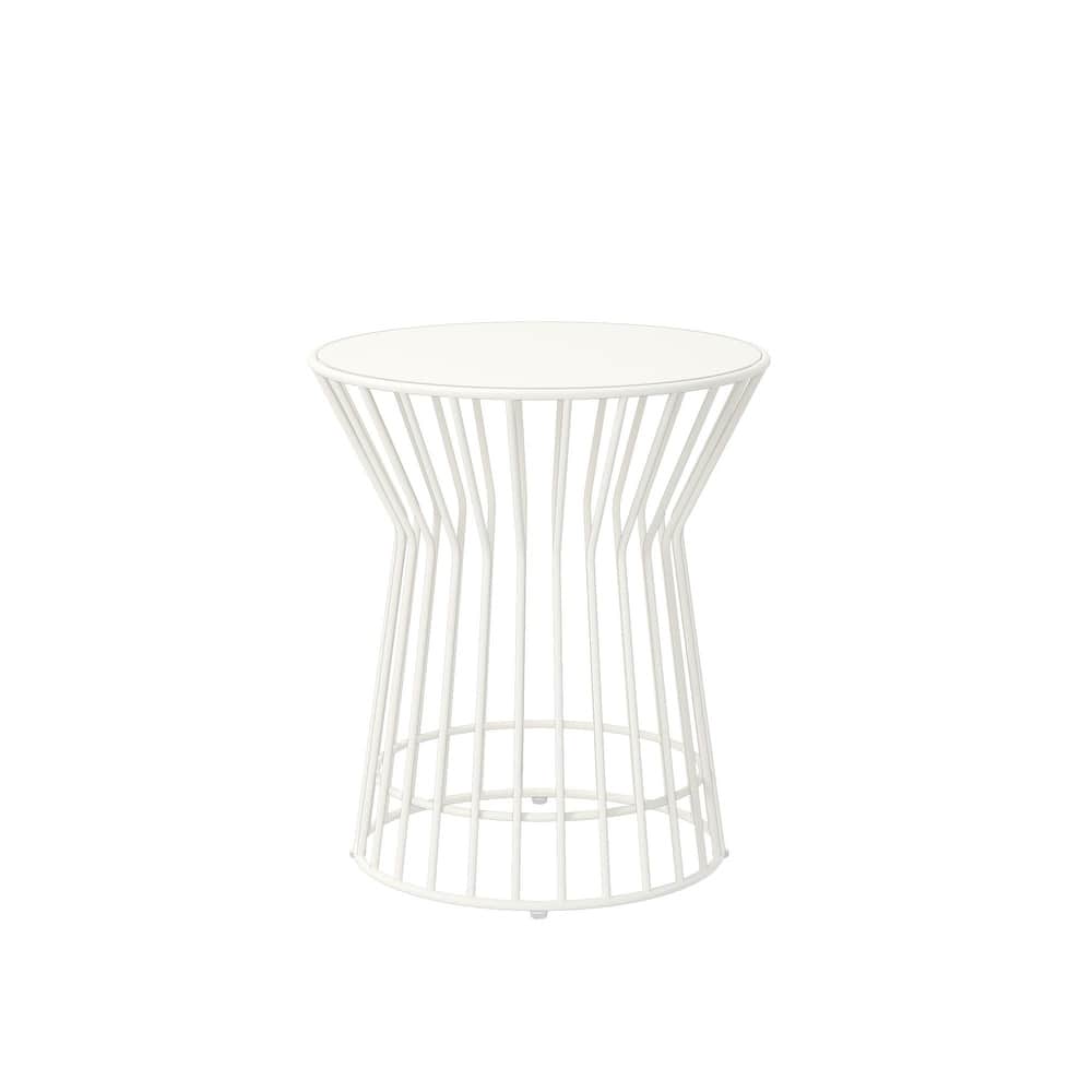 The Novogratz Poolside Gossip Collection Roberta Outdoor/Indoor Side Table