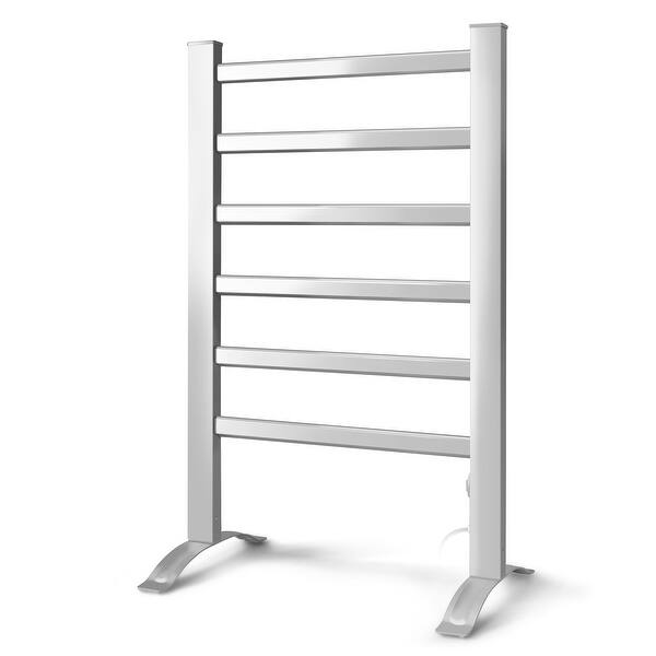 Shop Innoka 6 Bar Aluminum Bathroom Towel Warmer Electric Heated