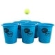 preview thumbnail 6 of 5, Giant Yard Pong Outdoor Game Set for the Whole Family – 12 Buckets, 2 Balls, and Carrying Tote by Hey! Play!