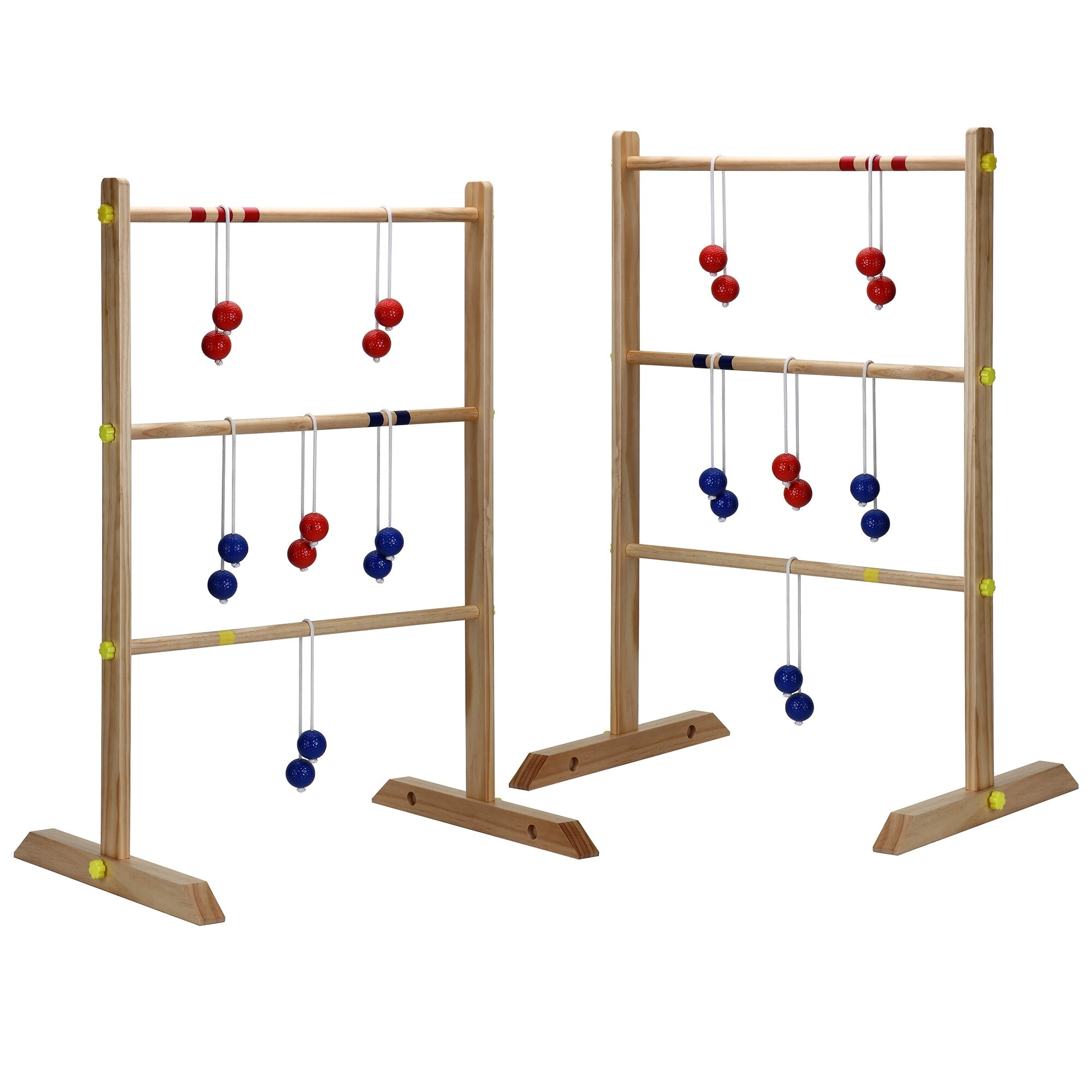 Solid Wood Ladder Toss Game Set
