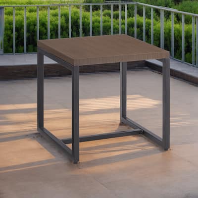 Patio Side Table Outdoor End Table