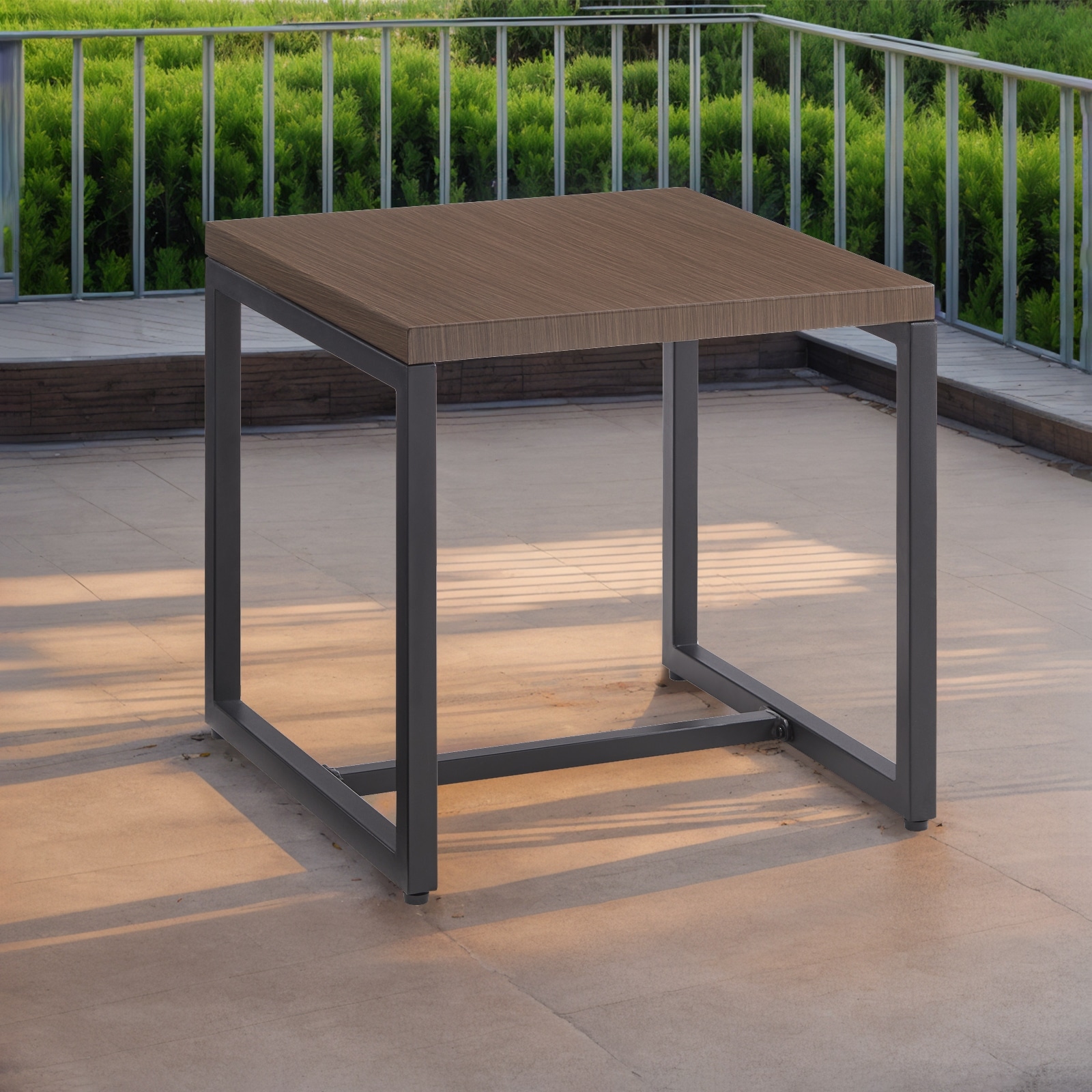 Patio Side Table Outdoor End Table