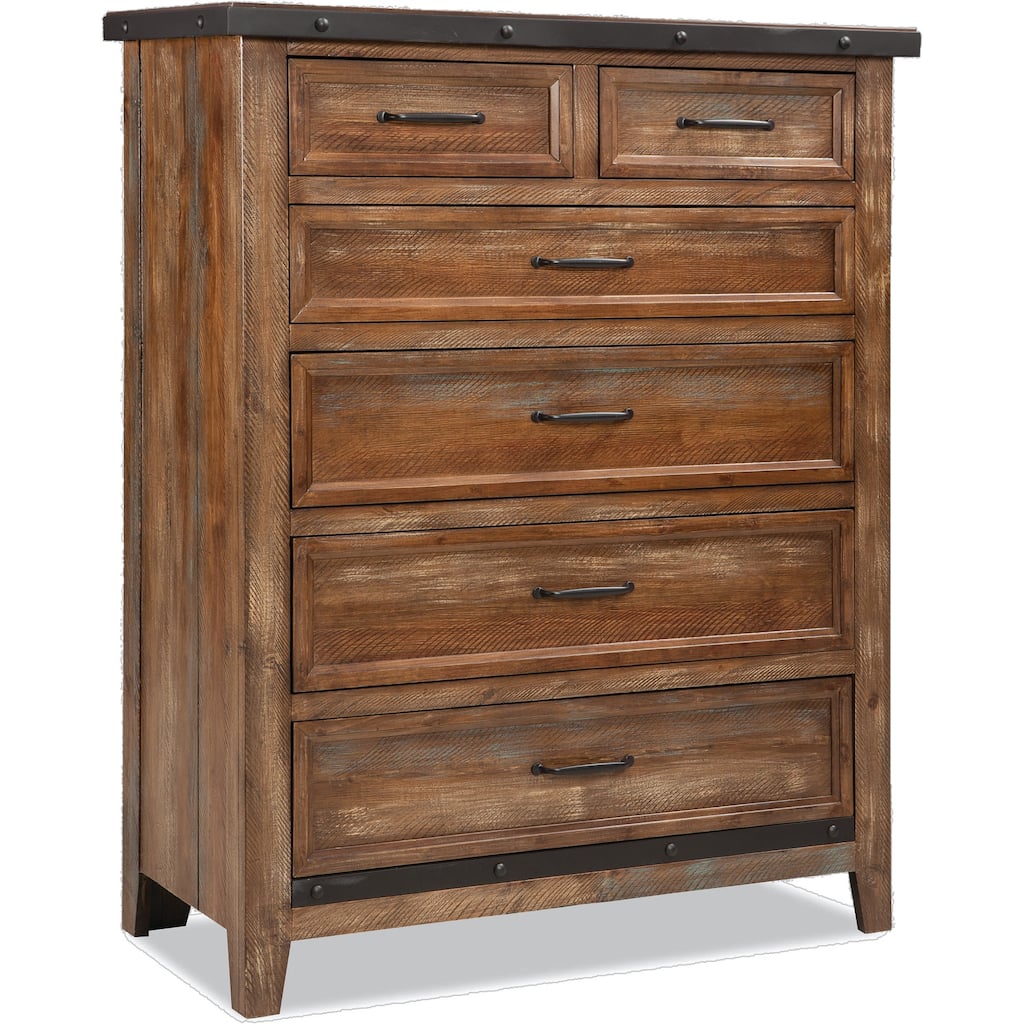Taos Canyon Brown 6-drawer Chest