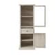 preview thumbnail 10 of 11, GDFStudio - Modern Storage Tall Cabinet with Glass Door and Drawer