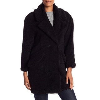 lucky brand faux fur trench coat