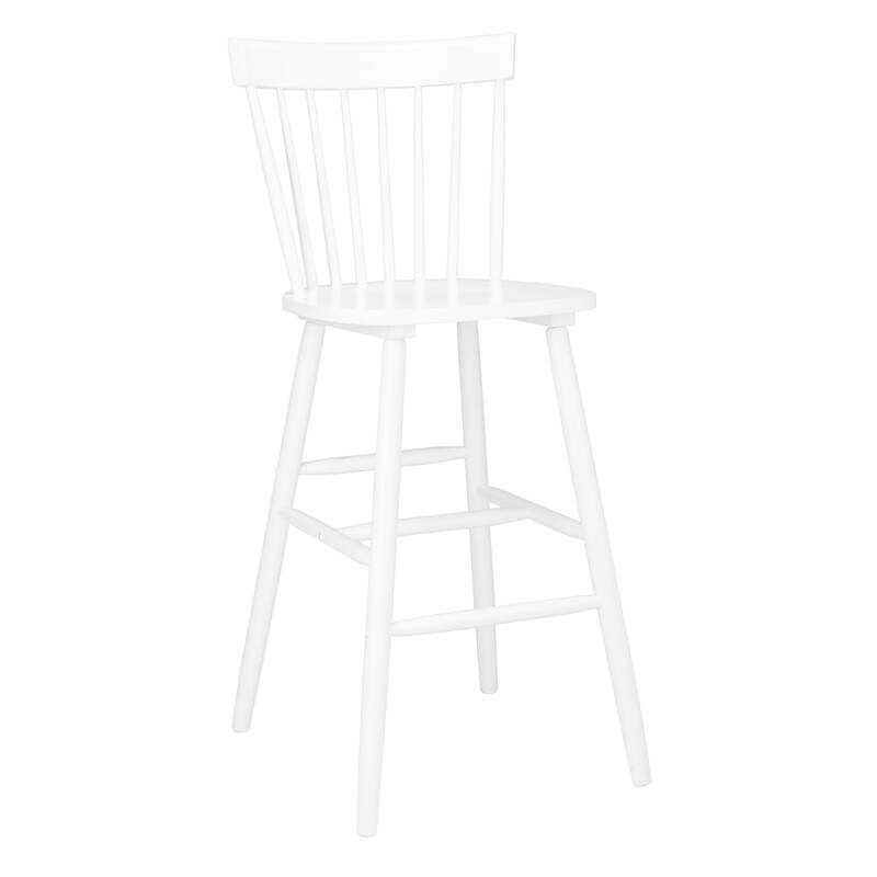 SAFAVIEH Belva 30-inch Spindle Farmhouse Bar Stool (Set of 2) - 20" W x 21" D x 44" H - 20"W x 21"D x 44"H