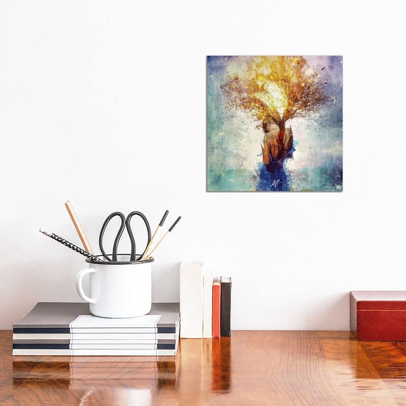 iCanvas 'Forgiveness' by Mario Sanchez Nevado Canvas Print - 12x12x1.5
