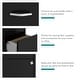 preview thumbnail 7 of 8, Space Solutions 18" Deep 3 Drawer Metal File Cabinet, Black