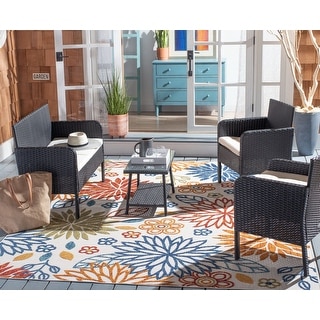 Safavieh Outdoor Living Aboka 4-piece Patio Sofa Set