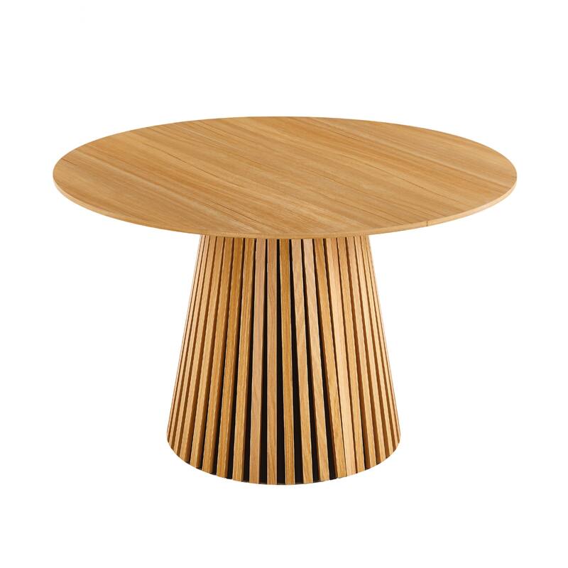 Extendable Home Office Table, Dining Table Kitchen Table, Large Coffee Table with Stripe Legs