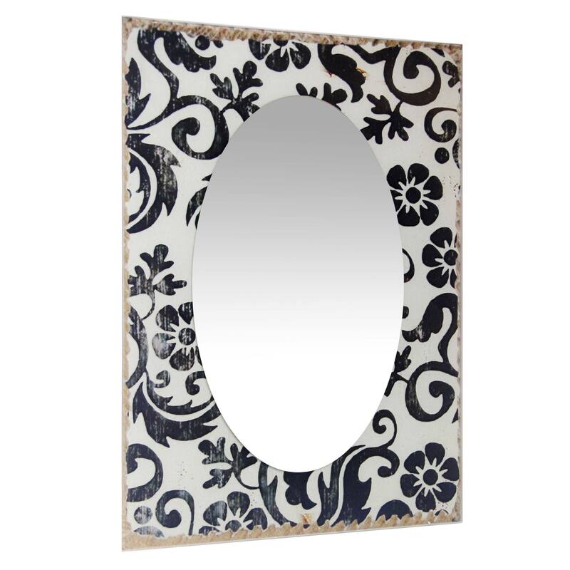 23.5 Inch Large Wall Mirror French Country by Infinity Instruments - 23.5 x 0.15 x 15.75