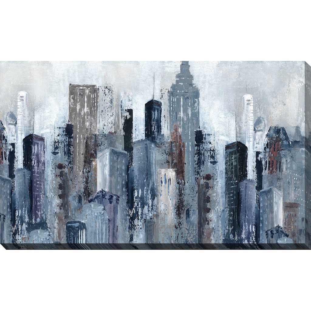 "City Mood " by Carol Robinson Print on Canvas