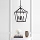 preview thumbnail 5 of 198, Marion Lantern Metal LED Pendant, by JONATHAN Y