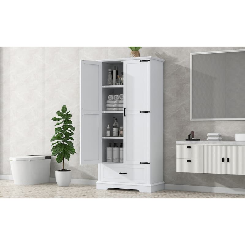 Tall Bathroom Storage Cabinet