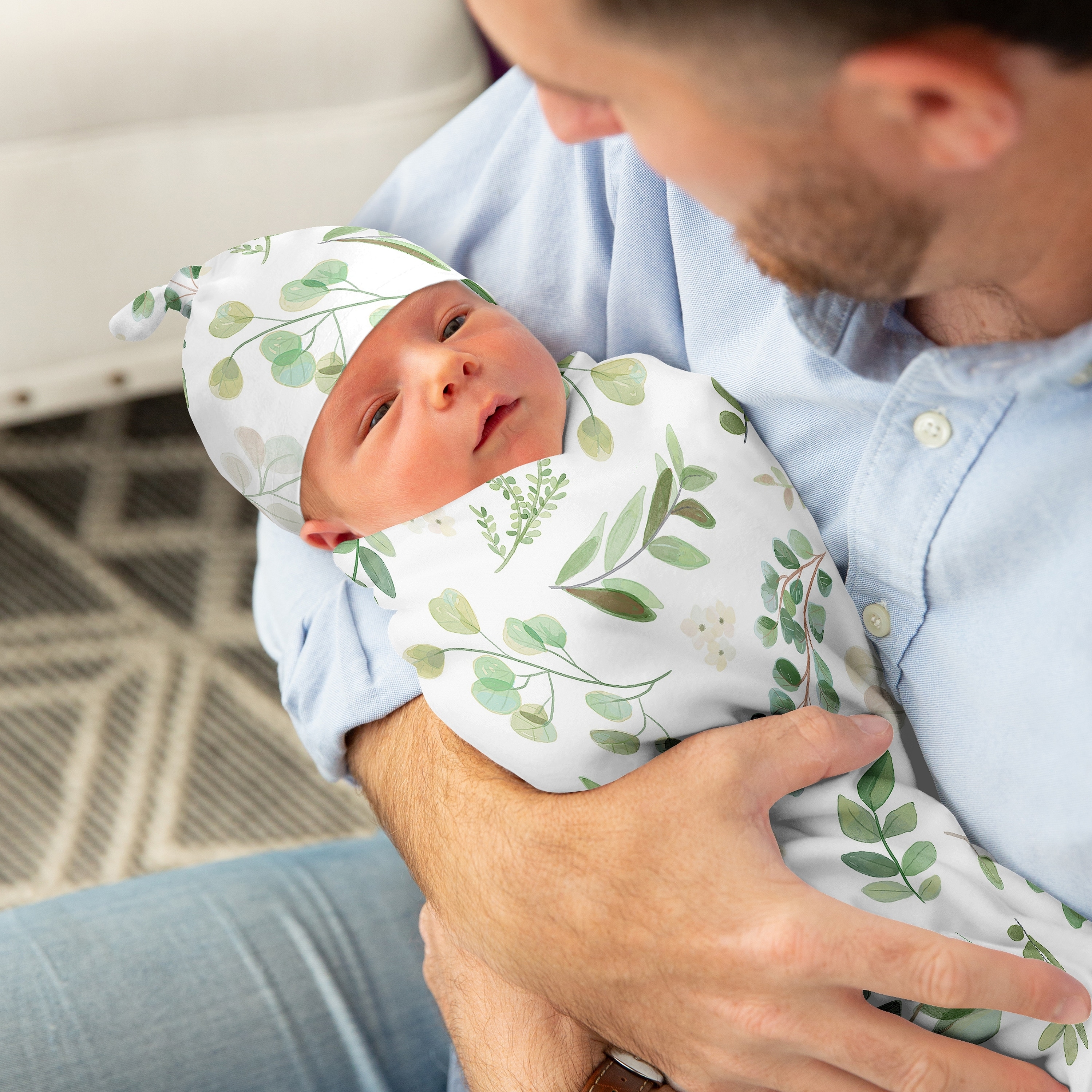 Sweet Jojo Designs Botanical Leaf Sleep Sack Set