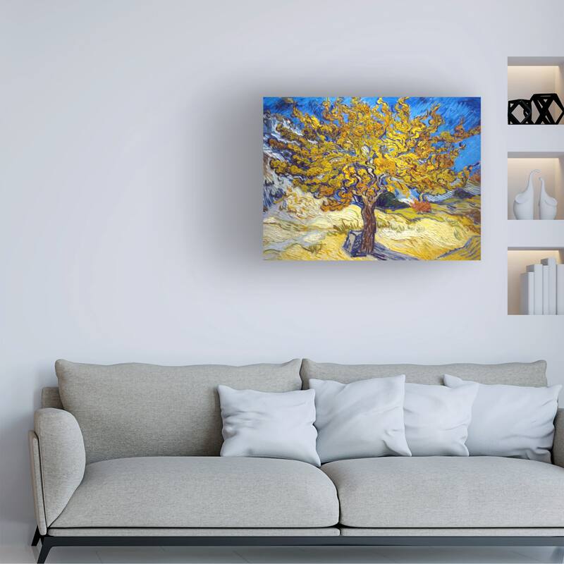 Vincent Van Gogh 'The Mulberry Tree' Canvas Art