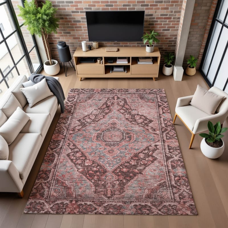Premium Washable Super Soft Traditonal Marcus Mayfield Rug