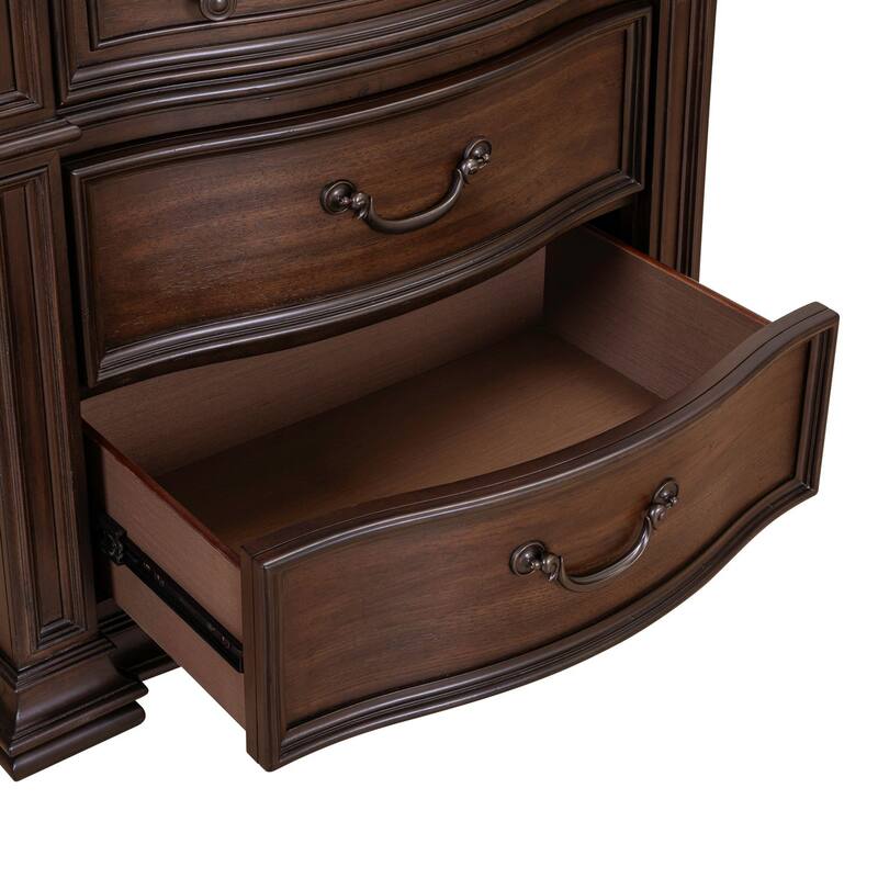 Liberty Furniture Provence Park Bedside Chest with Charging Station