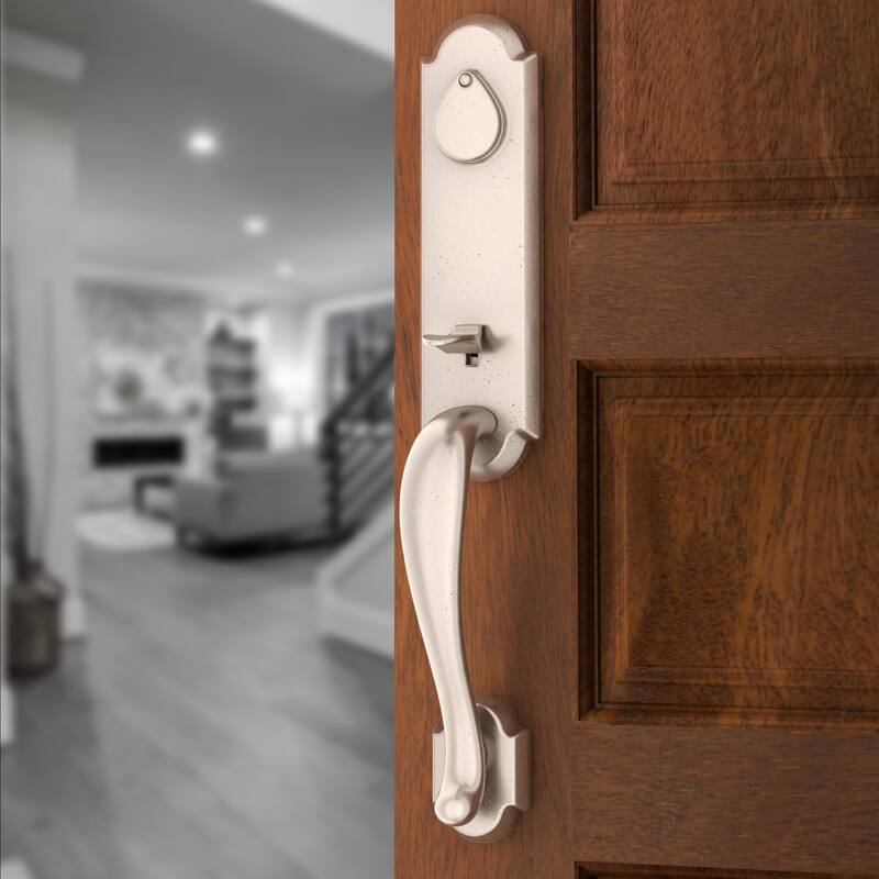 Baldwin Kodiak One Piece Single Cylinder Keyed Entry Handleset with