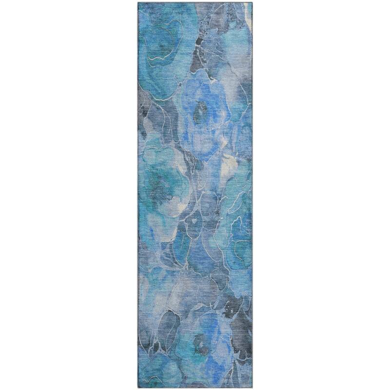 Premium Washable Super Soft Modern Floral Mayfield Rug