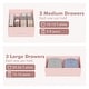 preview thumbnail 13 of 30, Dresser for Bedroom with 5 Drawers