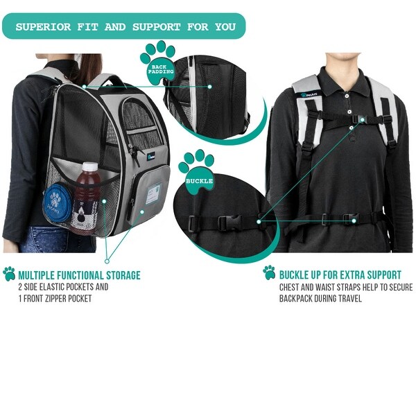 petami premium pet carrier backpack