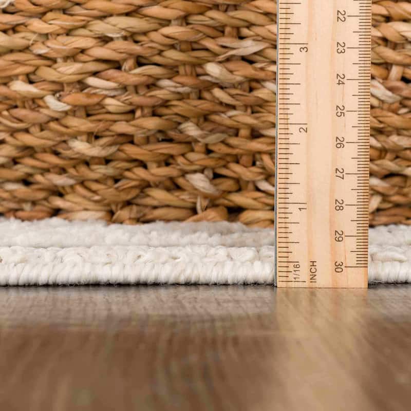 Hauteloom Munich Modern Farmhouse Bohemian Neutral Area Rug