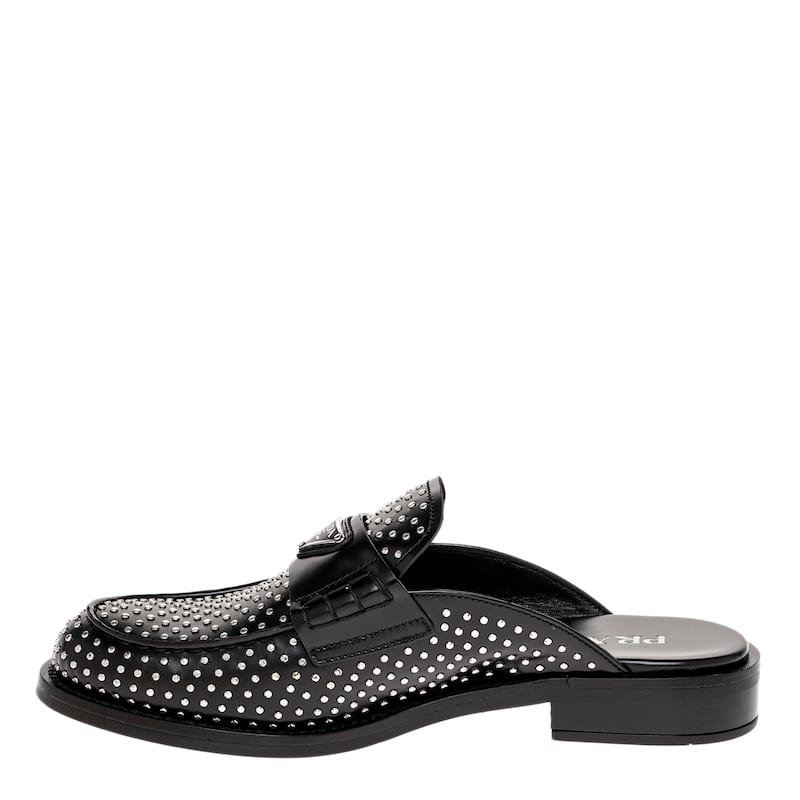 Prada Studded Mules