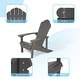 preview thumbnail 33 of 60, BONOSUKI Patio Adirondack Chairs Weather-resistant(Set of 2)