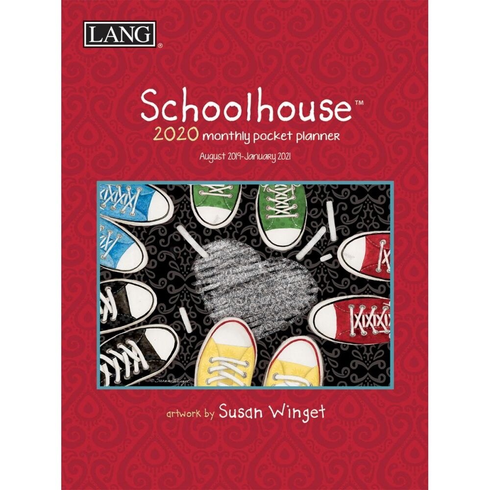 Shop Lang Companies 2020 Schoolhouse Monthly Pocket Planner