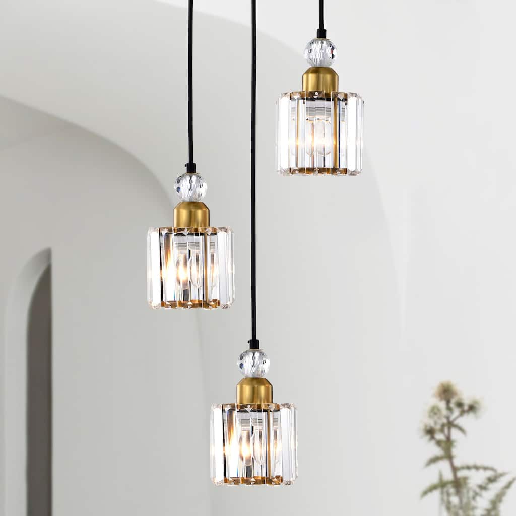 Srai 11 Inch Modern Contemporary Kitchen Island Pendant 3-Light