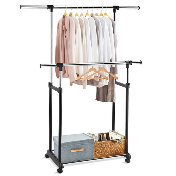 Double clothes rack bed bath and beyond cheap