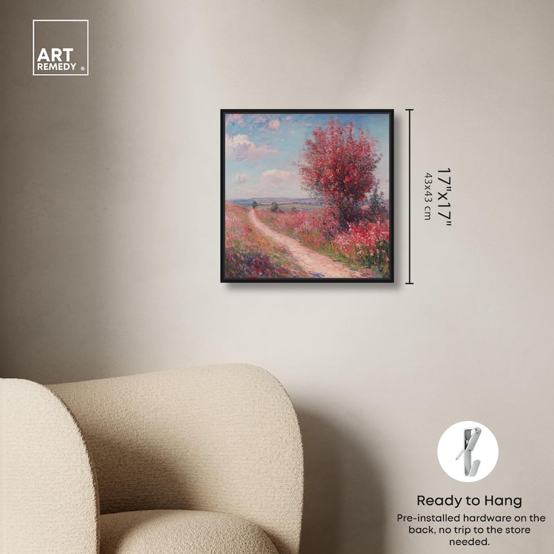 Pourville Breeze Canvas by Art Remedy