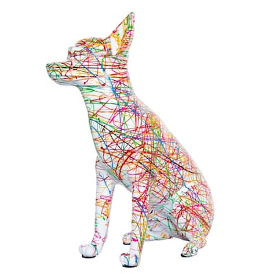 Interior Illusions Plus Expressionist Chihuahua - 9.5" tall