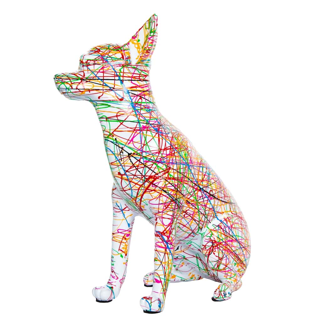 Interior Illusions Plus Expressionist Chihuahua - 9.5" tall