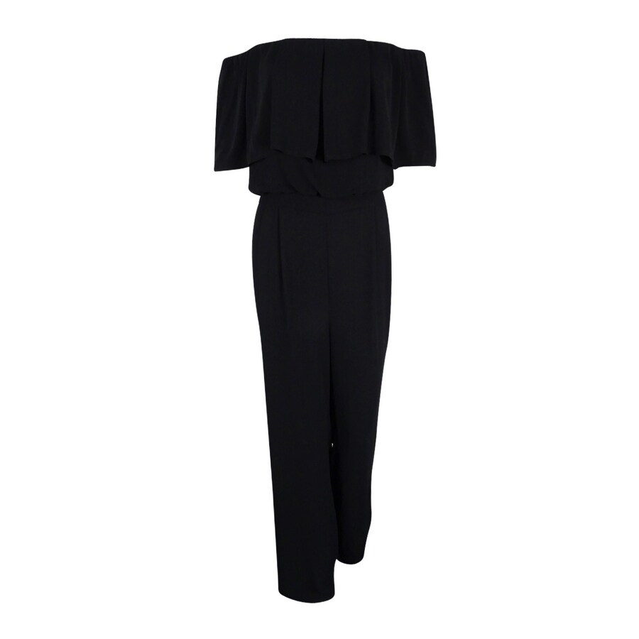 vince camuto ruffle jumpsuit
