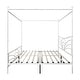 preview thumbnail 26 of 32, Clayfell Denver Metal Canopy Bed