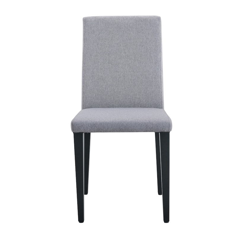 Two Linen-Cotton Dining Chairs(Set Of 2)