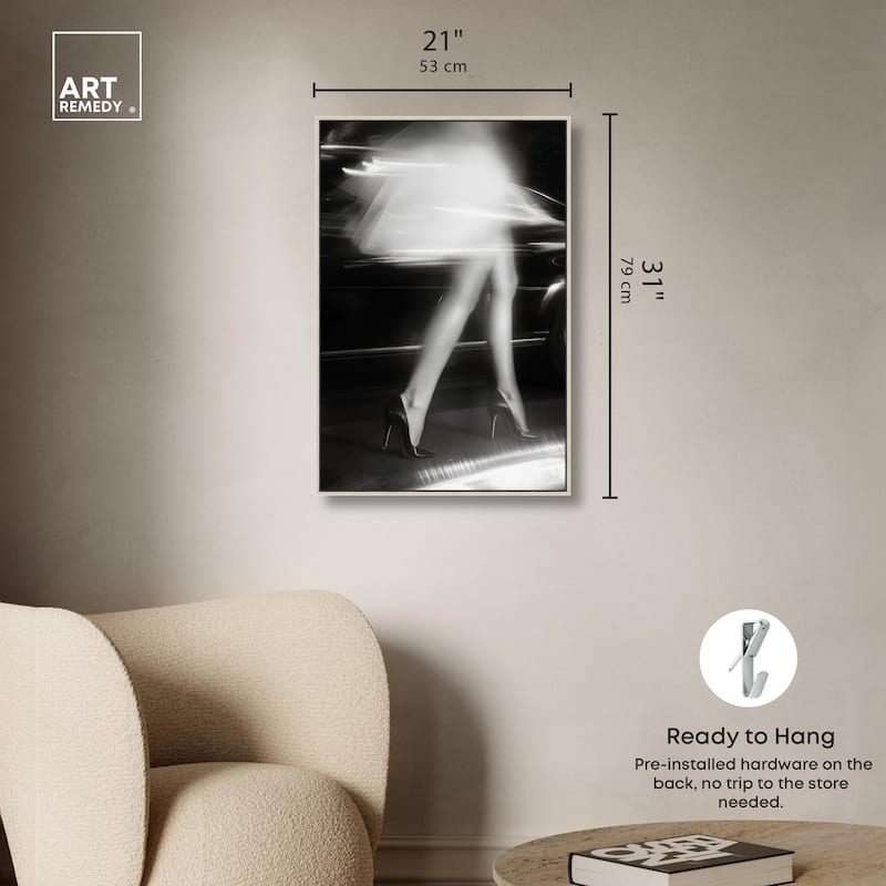 City Light's Dancer Canvas by Art Remedy