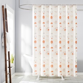 Sunburst Beacon Shower Curtain NCU0DDK2400