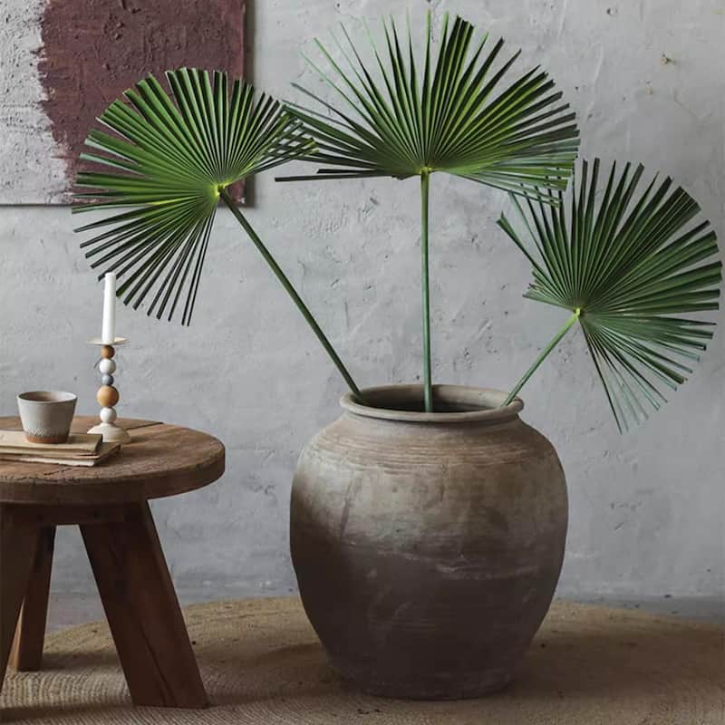 RusticReach Round Earthenware Pot