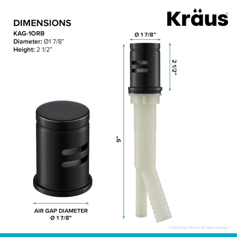 KRAUS Dishwasher Air Gap