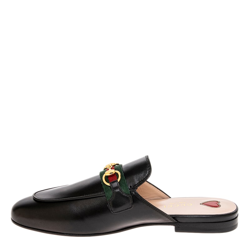 Gucci Princetown Slippers with Web